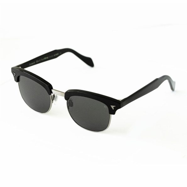 AmericanOptical-Sirmont-BlackGunmetal-GreyTint-sun-side