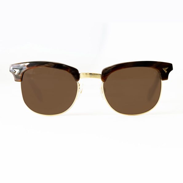 AmericanOptical-Sirmont-ChocolateGold-BrownTint-sun-front