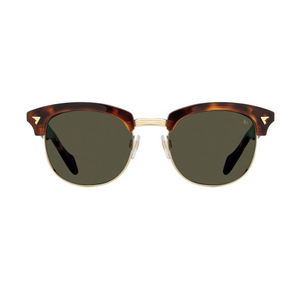 AmericanOptical-Sirmont-TortoiseGold-GreenNylon-sun-front_540b6193-9e56-4865-a1a6-153a7b3a9931